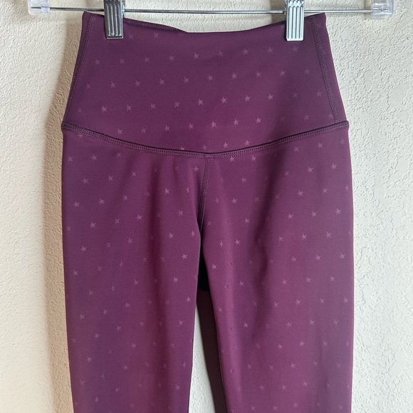 BARRY'S FIT Women's STAR EMBOSSED Port Royale HIGH-WAISTED SPEED TIGHT XS - Picture 4 of 5